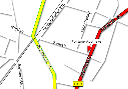 Fontane Apotheke in Luckenwalde